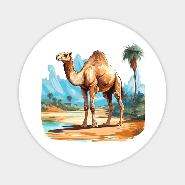 Desert Camel Magnet by zooleisurelife